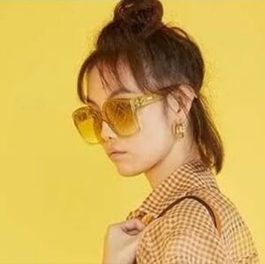 New Fendi Brown and Tan Women's Sunglasses, Never Used In Perfect Condition